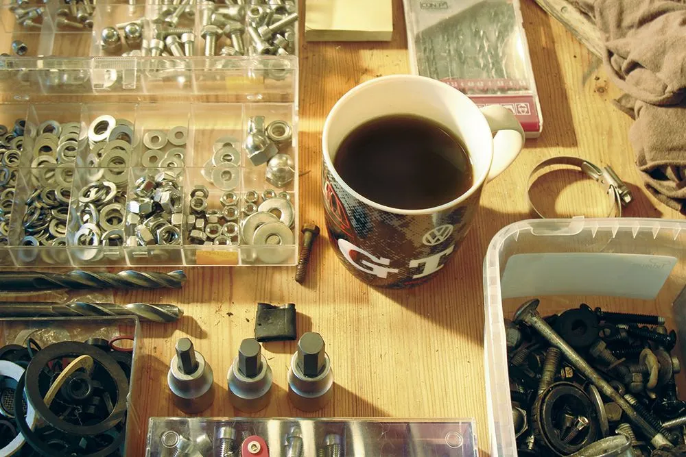 VW GTI Kaffeetasse Schwarz