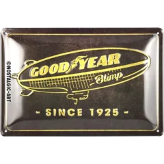 Nostalgic-Art Blechschild Goodyear Blimp, 20x30 cm