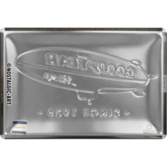 Nostalgic-Art Blechschild Goodyear Blimp, 20x30 cm, Rückseite