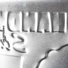 Nostalgic-Art Blechschild Handwerker Stundenlohn, 20x30 cm, Prägung von der Rückseite