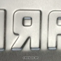 Nostalgic-Art Blechschild Haribo Packung, 20x30 cm, Prägung von der Rückseite aus