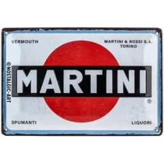 Nostalgic-Art Blechschild Martini Logo, 20x30 cm