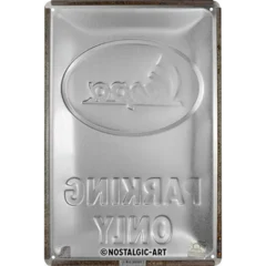 Nostalgic-Art Blechschild Vespa Parking Only, 20x30 cm, Rückseite