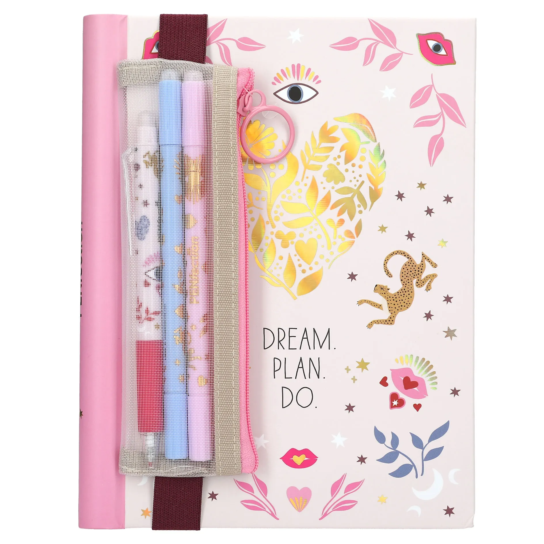 PENfection Notizbuch "Allover" mit Stifteset