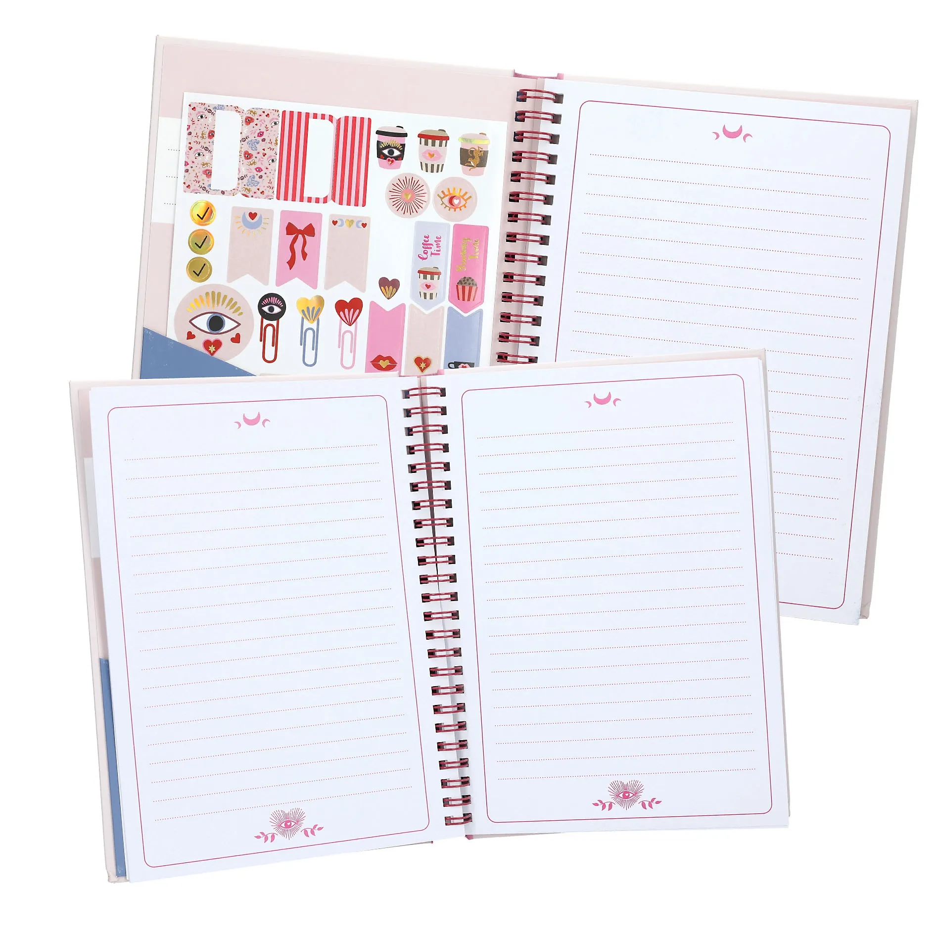 PENfection Notizbuch "Allover" mit Stifteset