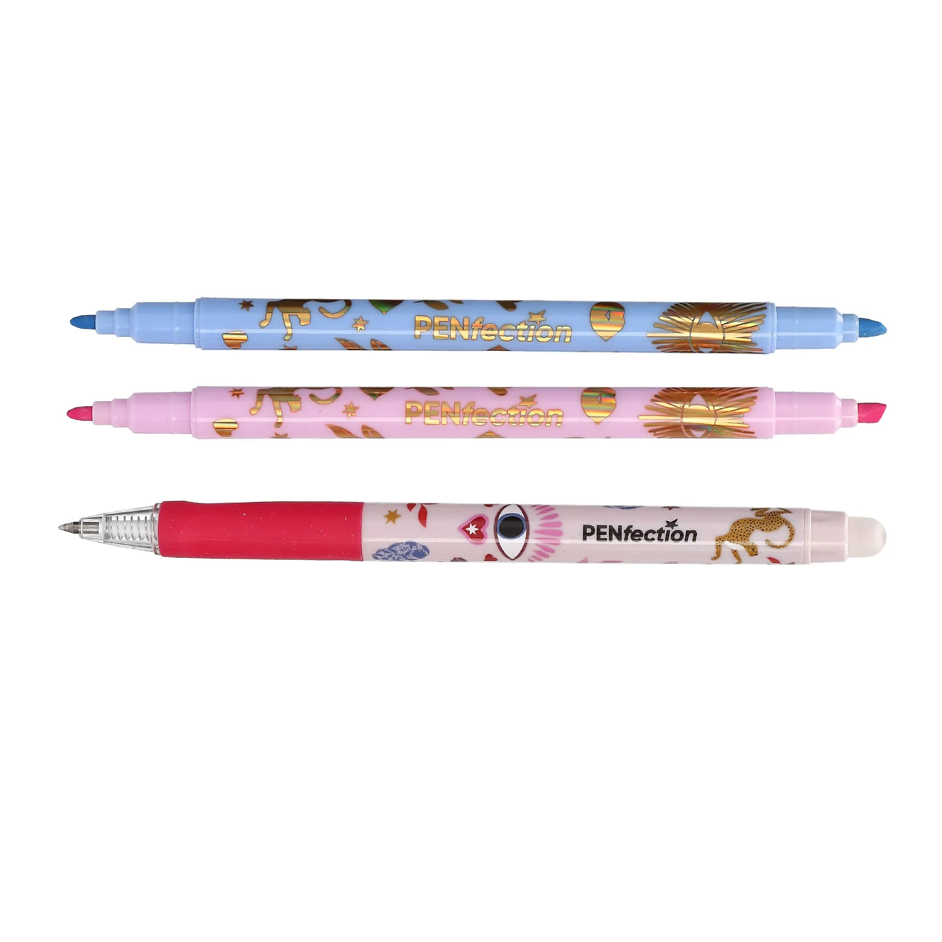 PENfection Notizbuch "Allover" mit Stifteset