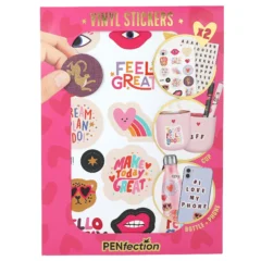 PENfection Sticker Set – bunte Designs und Buchstaben