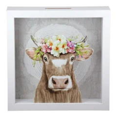 Spardose "Adelheid" mit Glasfront