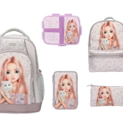 TOPModel Schulrucksack-SET Blooming Kitty - Kollektion 2026 - mit GRATIS Wundertüte