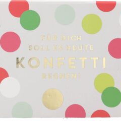 Geschenkbox mit Musik "Konfetti"