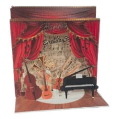 Pop-up Karte "Sonate" von Pictura *