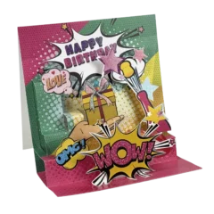 Pop-up Karte "Geburtstag" von Pictura *