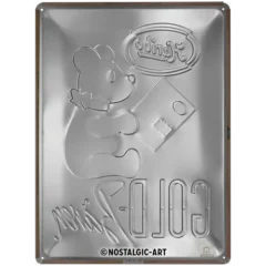Nostalgic-Art Blechschild HARIBO Goldbären Vintage Gold, 30 x 40 cm