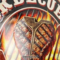 Nostalgic-Art Blechschild Barbecue Grillin' & Chillin', Ø 35cm