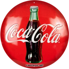 Nostalgic-Art Blechschild Coca-Cola, Ø 35cm