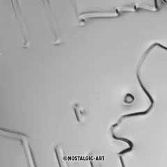 Nostalgic-Art Blechschild Ford Mustang - 3 Stripes Red, Ø 35cm