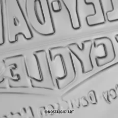 Nostalgic-Art Blechschild Harley-Davidson Genuine Motor Oil, Ø 35cm