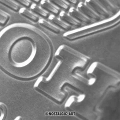 Nostalgic-Art Blechschild Honda MC Motorcycles Gold, Ø 35cm