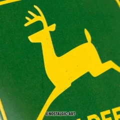 Nostalgic-Art Blechschild John Deere Parts & Service, Ø 35cm