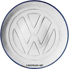 Nostalgic-Art Blechschild VW Logo, Ø 35cm