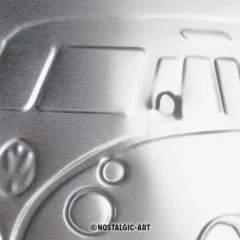 Nostalgic-Art Blechschild VW Bulli Ready for the Winter, 30×40 cm