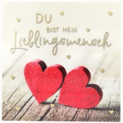 3D Musikkarte "Du bist mein Lieblingsmensch"