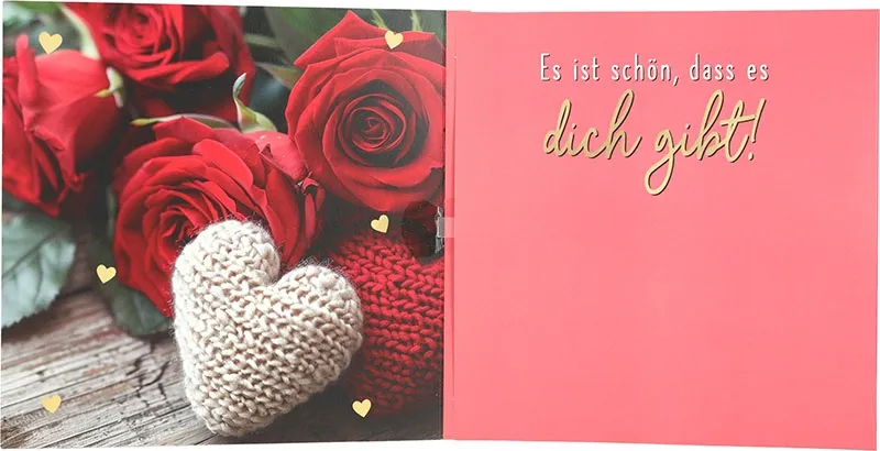 3D Musikkarte "Für einen besonders lieben Menschen!"