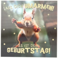 3D Musikkarte "Lass dich umarmen!"