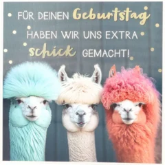 3D Musikkarte "Für deinen Geburtstag haben wir uns ..."