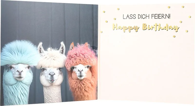 3D Musikkarte "Für deinen Geburtstag haben wir uns ..."