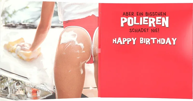 3D Musikkarte "Der Lack ist bei dir noch lange nicht ab"