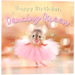 3D Musikkarte "Happy Birthday, Dancing Queen"