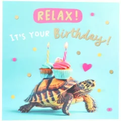 3D Musikkarte "Relax! It's your Birthday!"