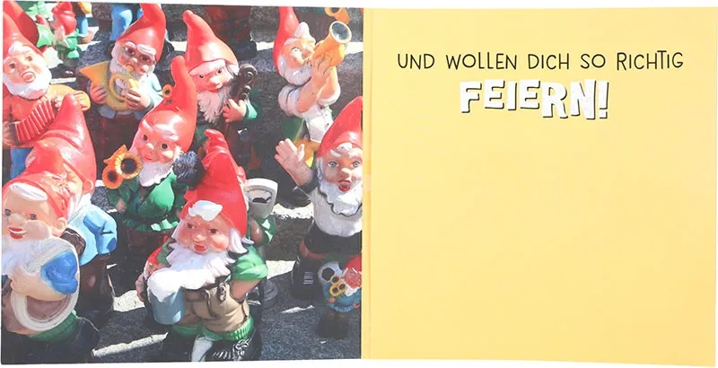 3D Musikkarte "Wir gratulieren zum Geburtstag"