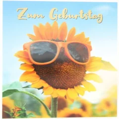 3D Musikkarte "Zum Geburstag"