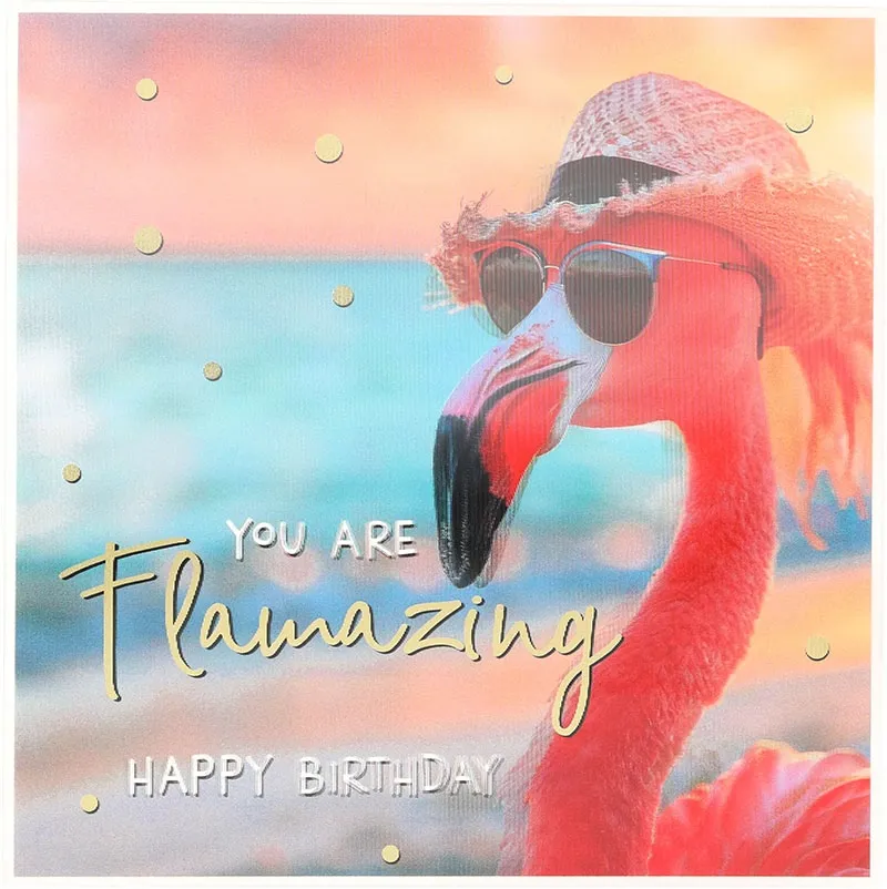 3D Musikkarte "You are flamazing"