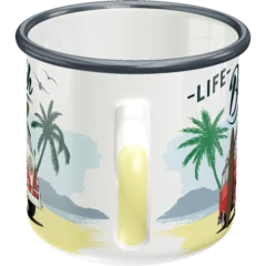 Nostalgic-Art Emaille-Becher VW Bulli Beach