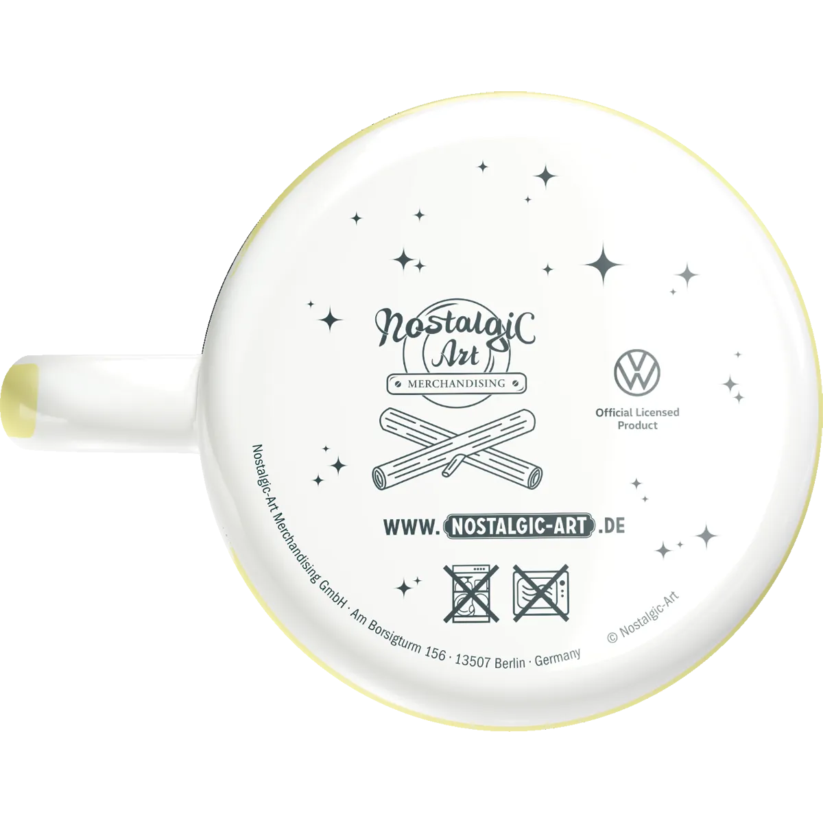 Nostalgic-Art Emaille-Becher VW Bulli Beach