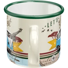 Nostalgic-Art Emaille-Becher VW Bulli Let's Get Lost