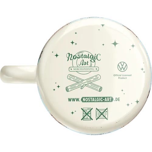 Nostalgic-Art Emaille-Becher VW Bulli Let's Get Lost