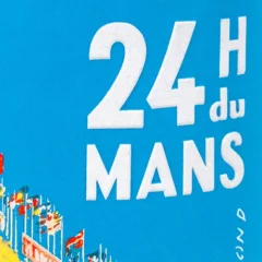 Nostalgic-Art Spardose 24h Le Mans Racing Poster Blue