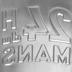 Nostalgic-Art Spardose 24h Le Mans Racing Poster Blue