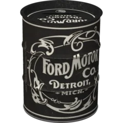 Nostalgic-Art Spardose Ölfass Ford Vintage Logo