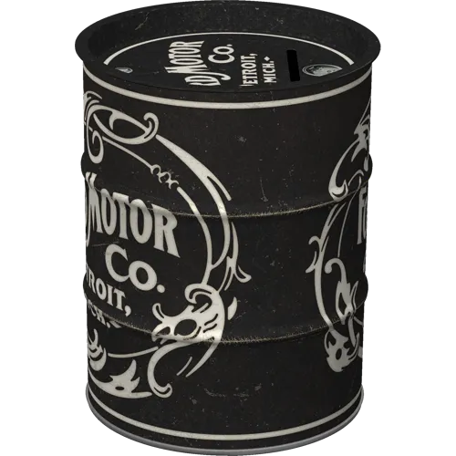 Nostalgic-Art Spardose Ölfass Ford Vintage Logo
