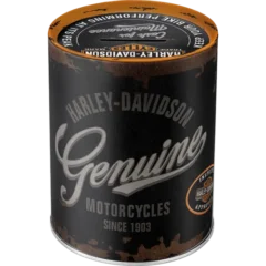 Nostalgic-Art Spardose Harley-Davidson Genuine Logo