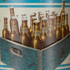 Nostalgic-Art Spardose Tankstelle Bier