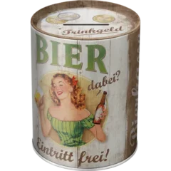 Nostalgic-Art Spardose Trinkgeld-Bierkasse