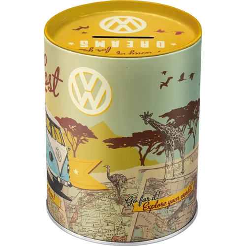 Nostalgic-Art Spardose VW Bulli Let's Get Lost