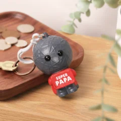 Stresspuppe Anhänger – Antistress Figur mit Spruch oder Bezeichnung in vielen Designs