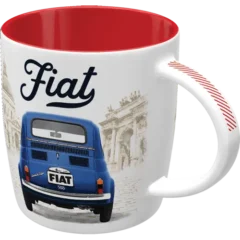 Nostalgic-Art Tasse Fiat 500 Enjoy The Good Times